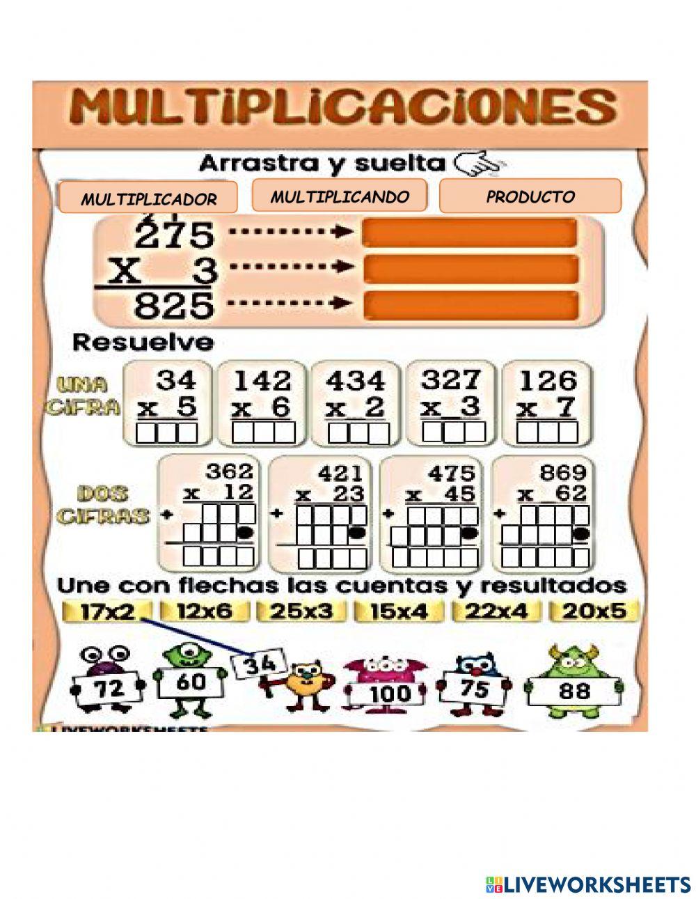 Multiplicaciones