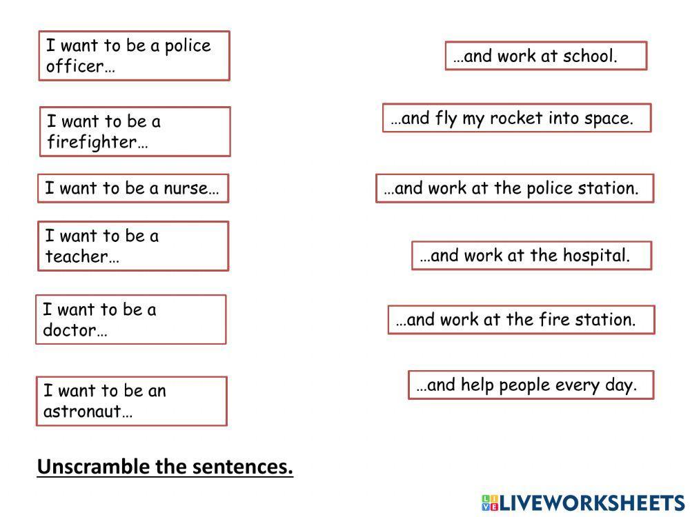 What do you want to be