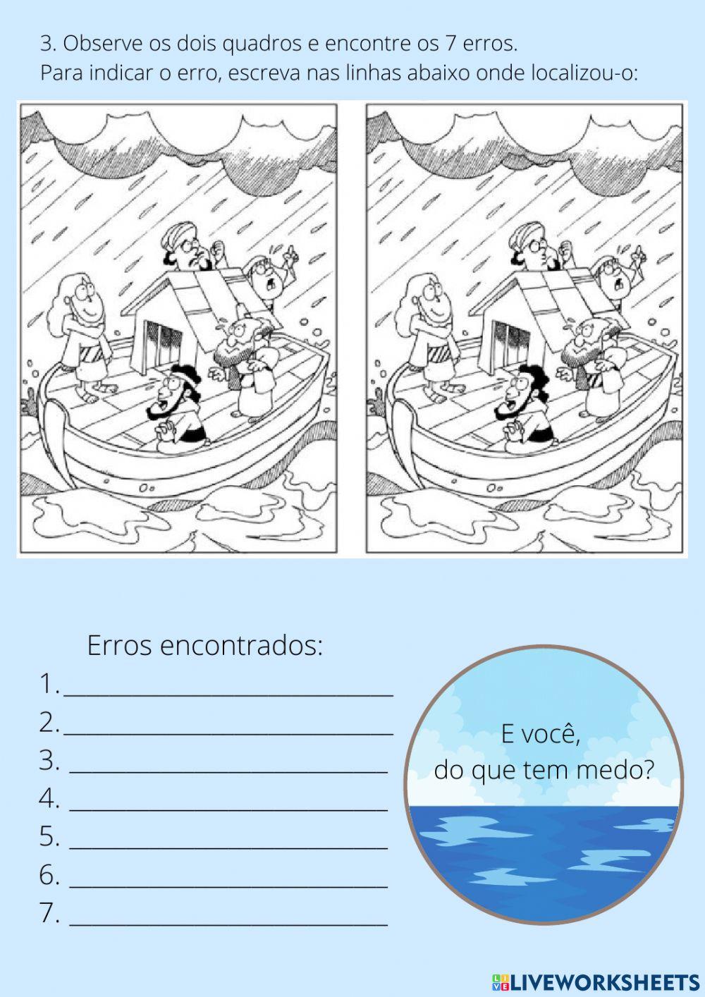 Jesus acalma a tempestade