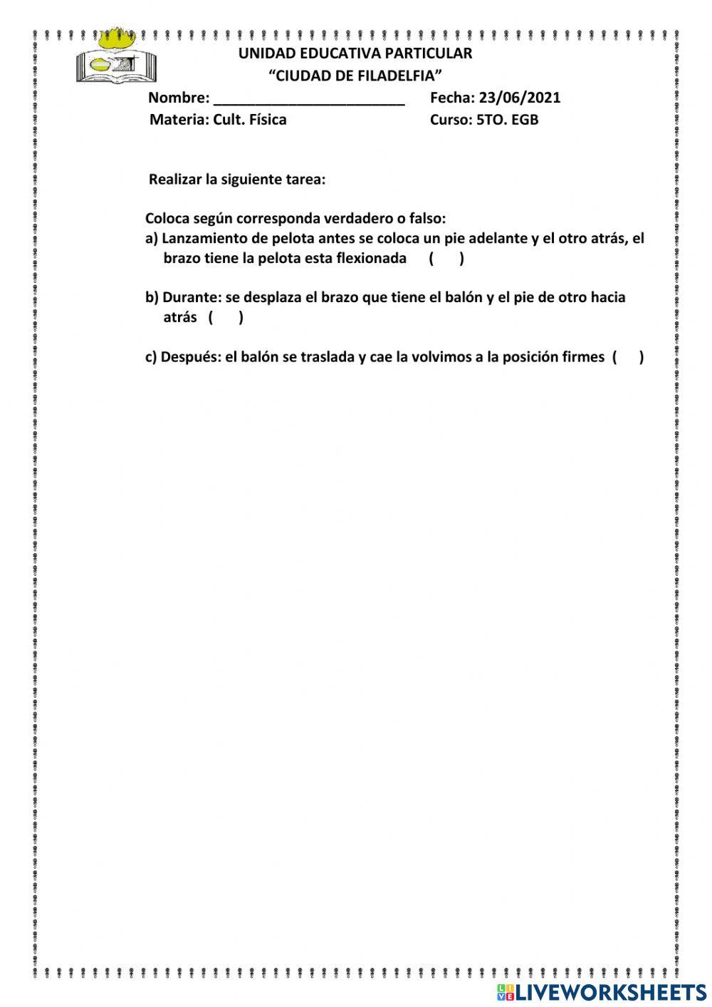 Lanzamiento de pelota