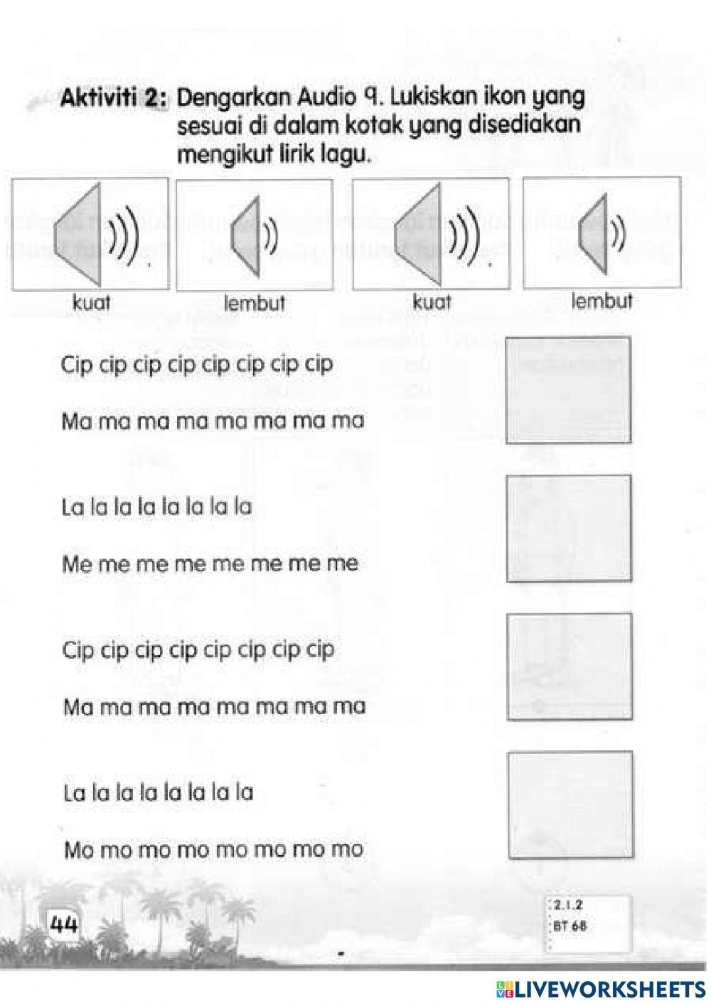 Audio 9 : Humming Melodi Ini
