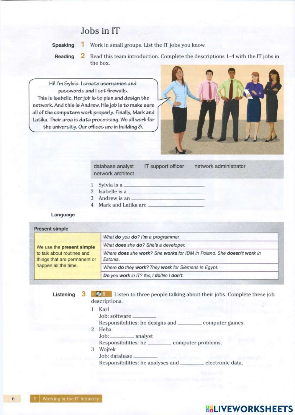 English for Information Technology