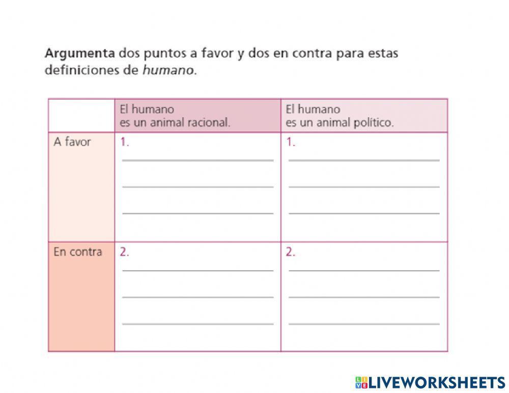 Talleres de aplicación tema: El ser humano como animal político.