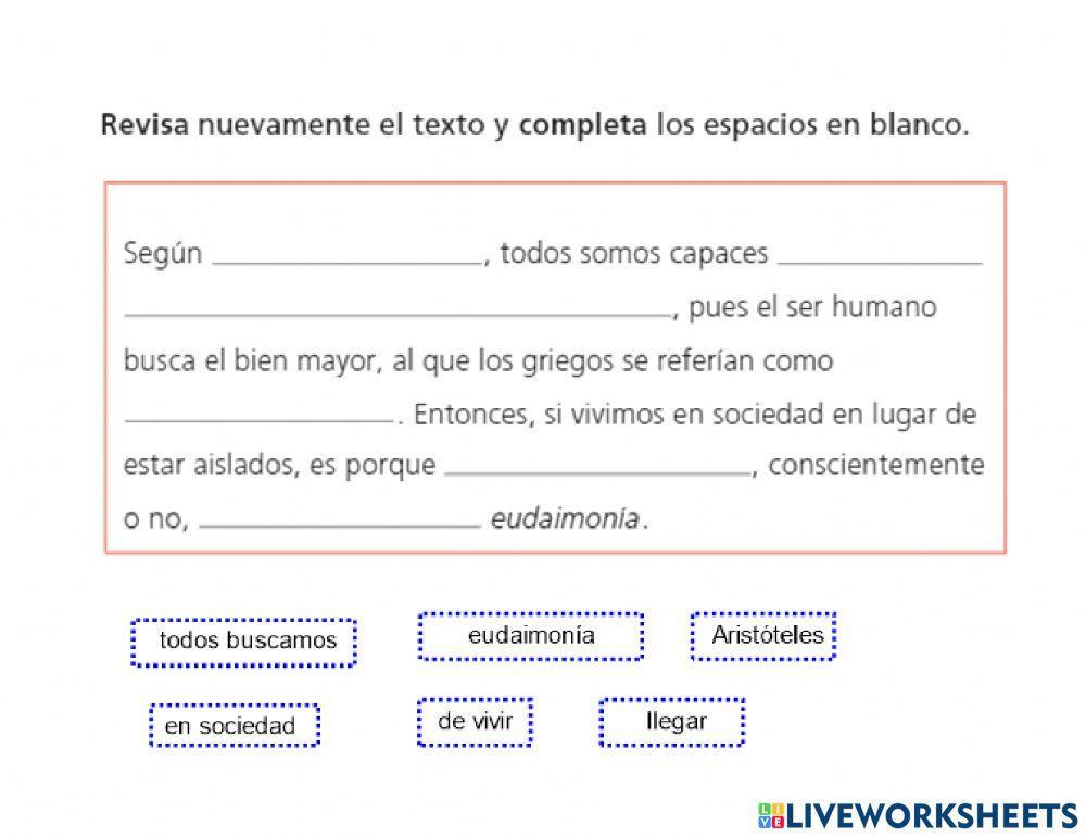 Talleres de aplicación tema: El ser humano como animal político.