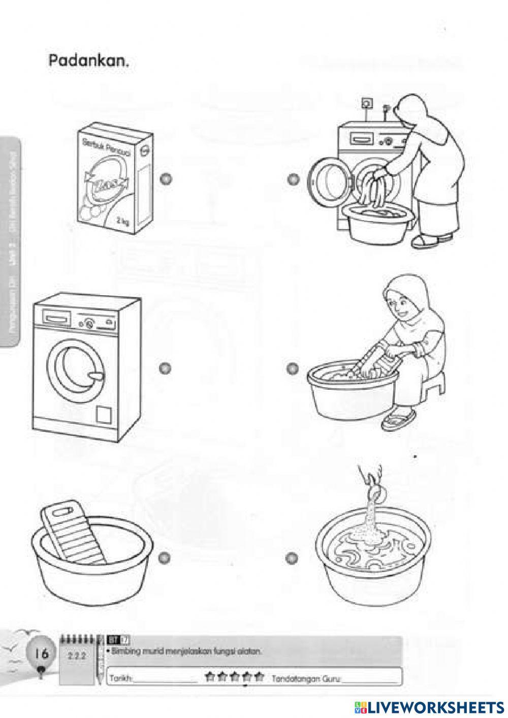 Alatan dan Bahan Pembersih Pakaian