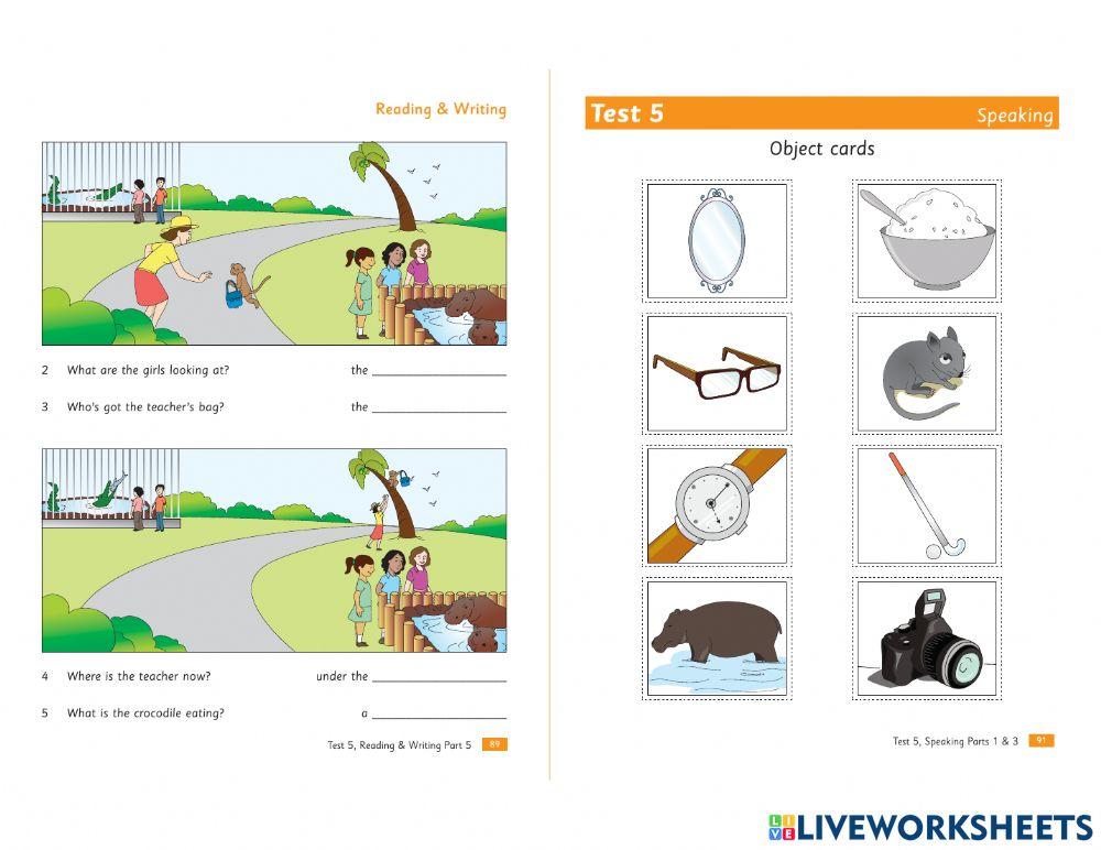 Practice Plus Starters - Test 05