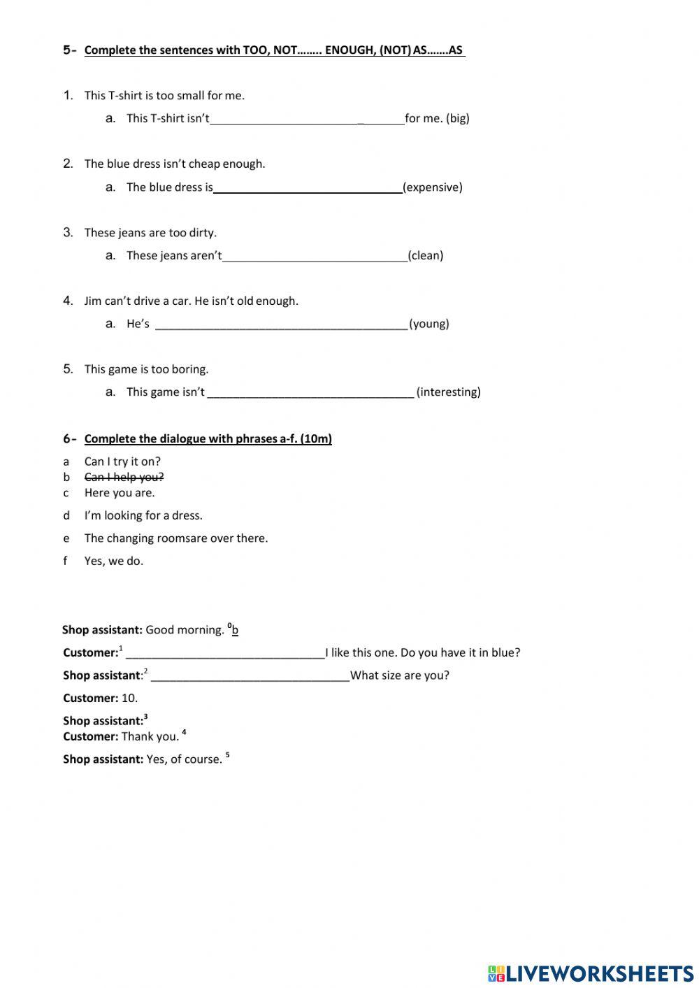 Unit 2 Test - 6th grade
