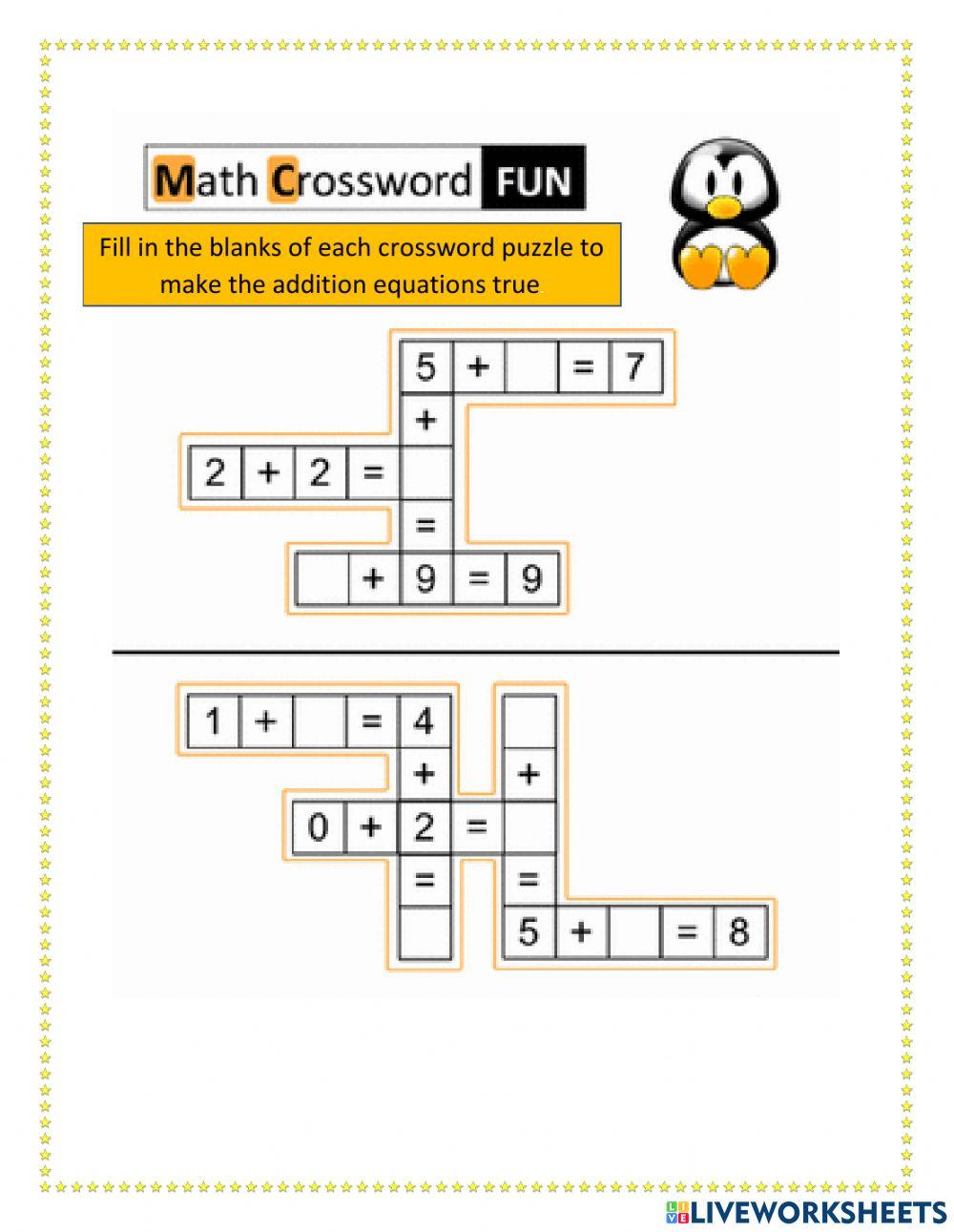 Puzzle 2 worksheet Live Worksheets