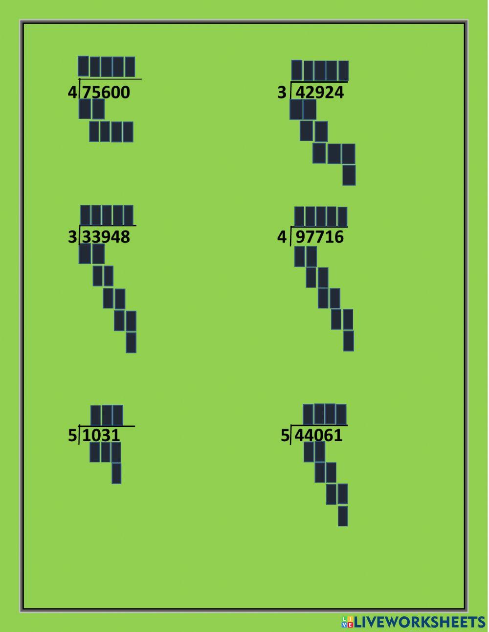 Operaciones básicas
