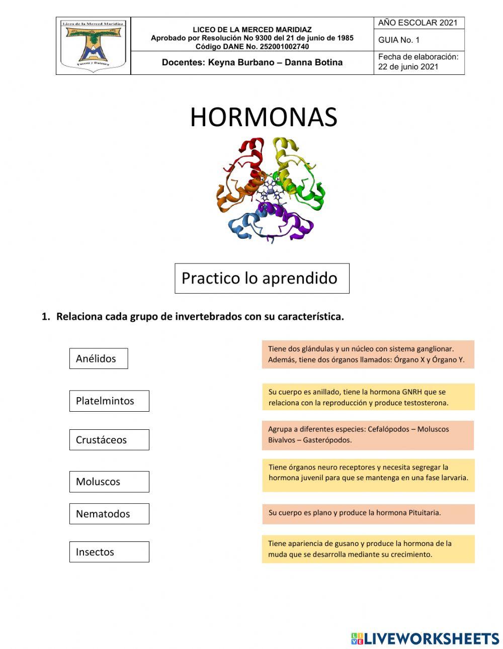 Hormonas animales