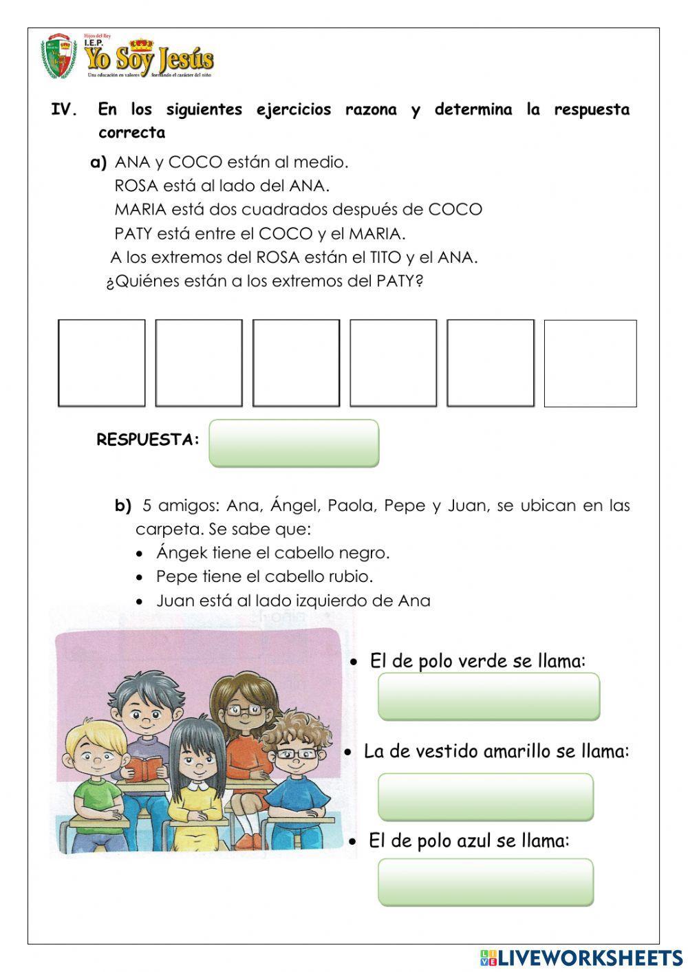 Evaluación de razonamiento