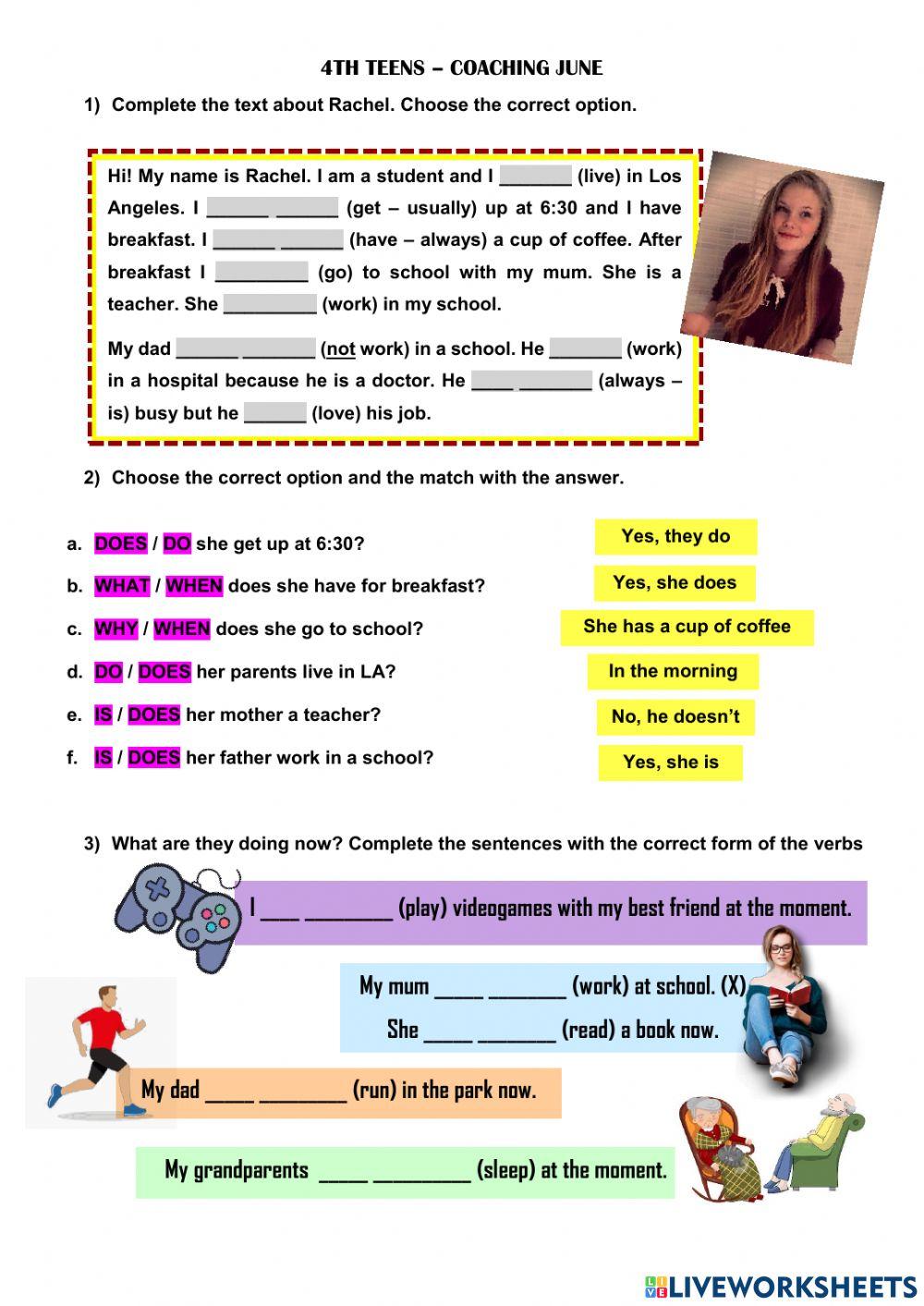 4th Teens - COACHING MID TERM