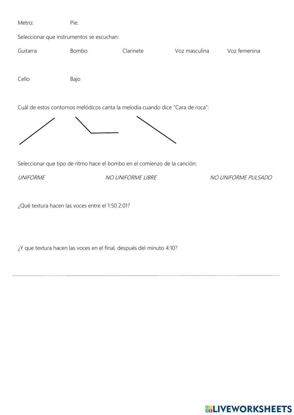 Actividades integradoras