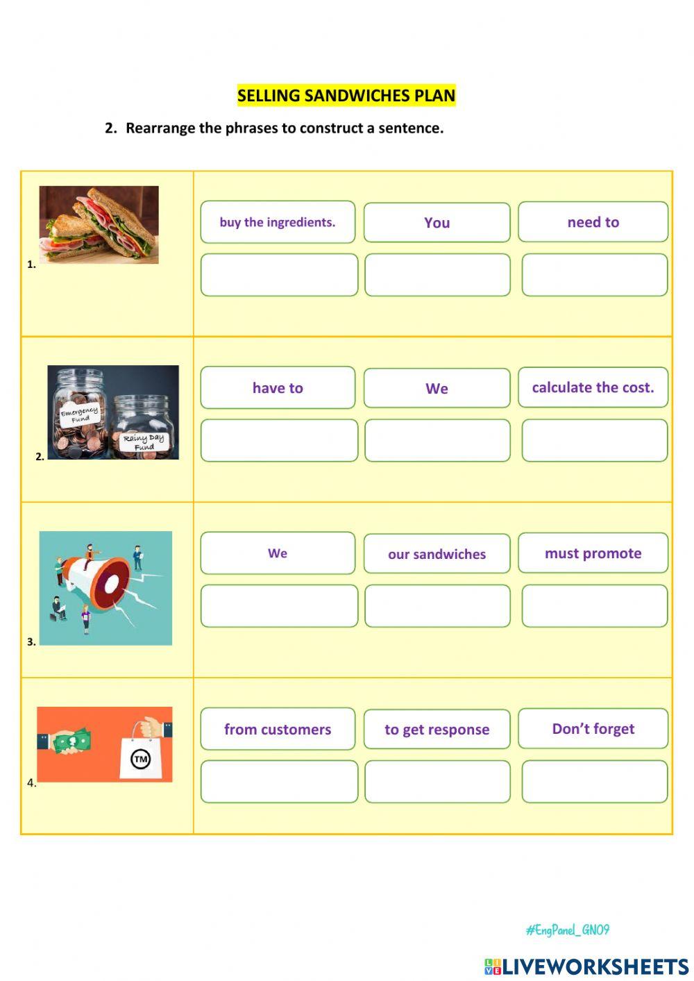 GN09 Writing Skill - Canteen Day