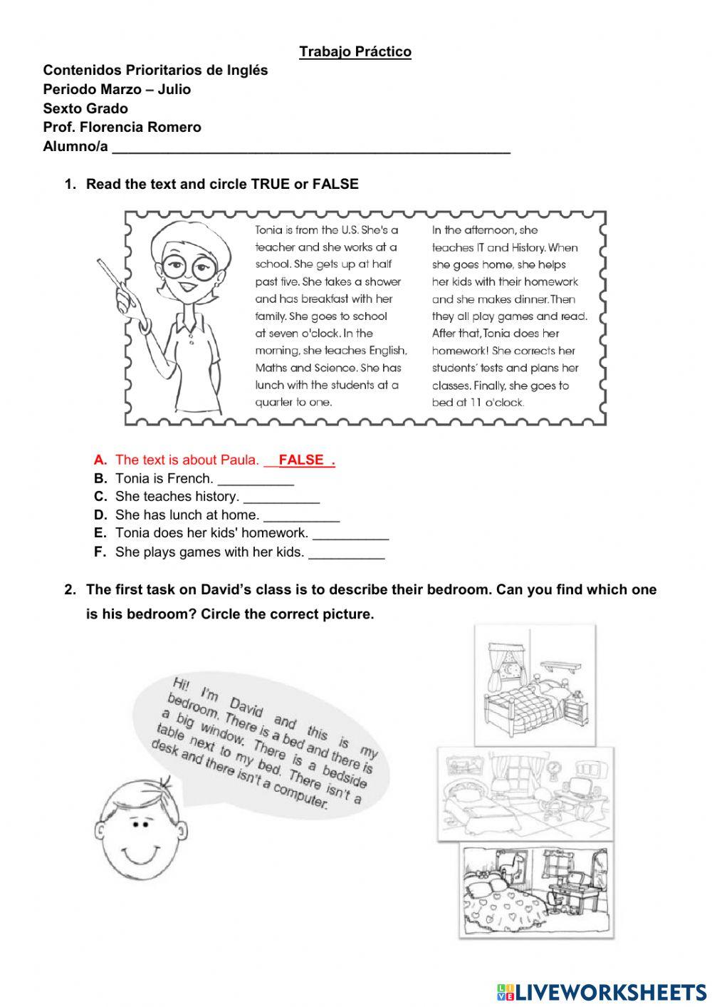 Sixth Grade Revision