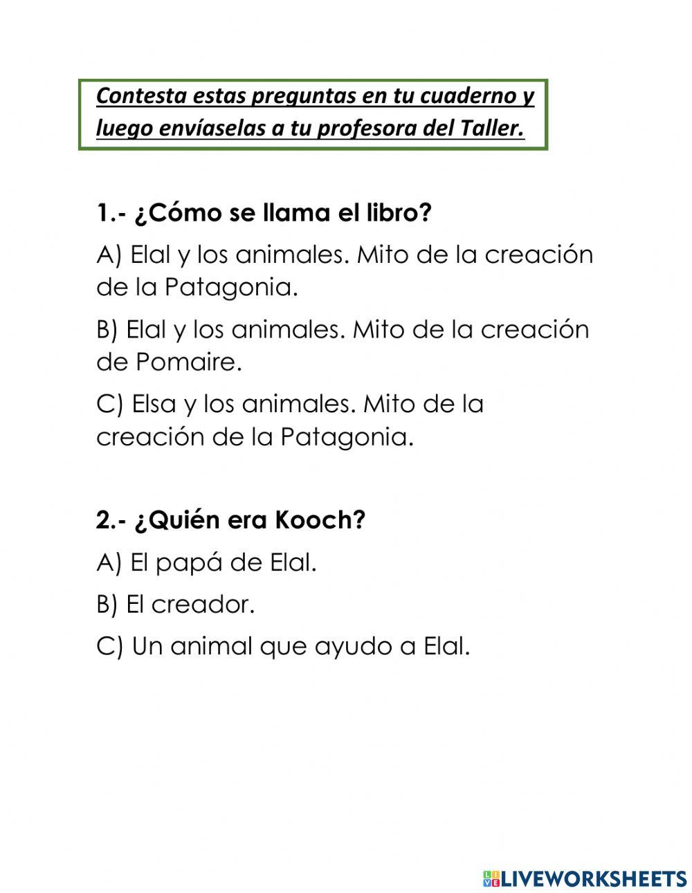 Comprensión Lectora