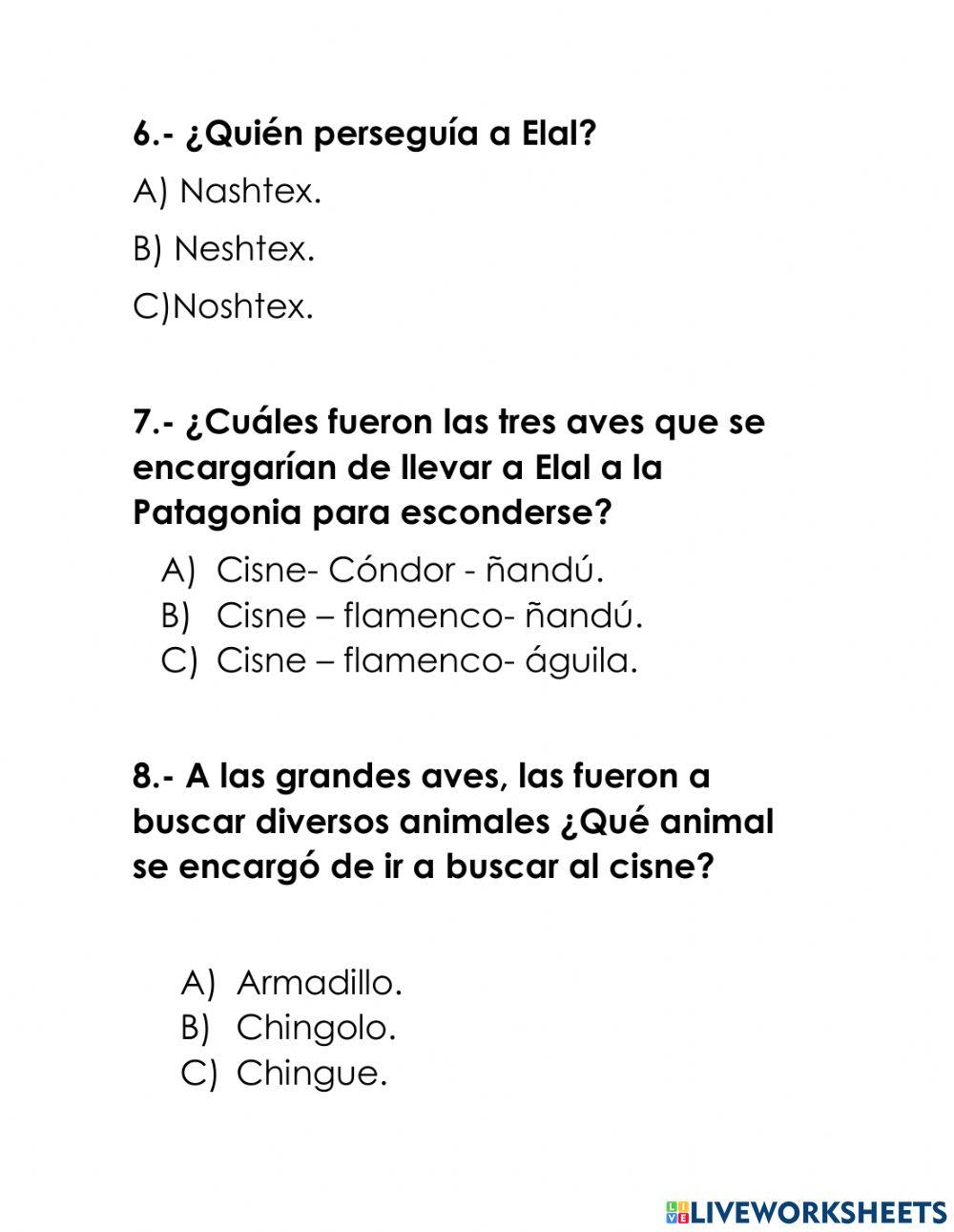 Comprensión Lectora