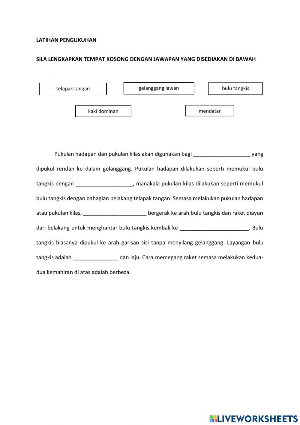 Kuiz asas badminton pjk t1 siri 2