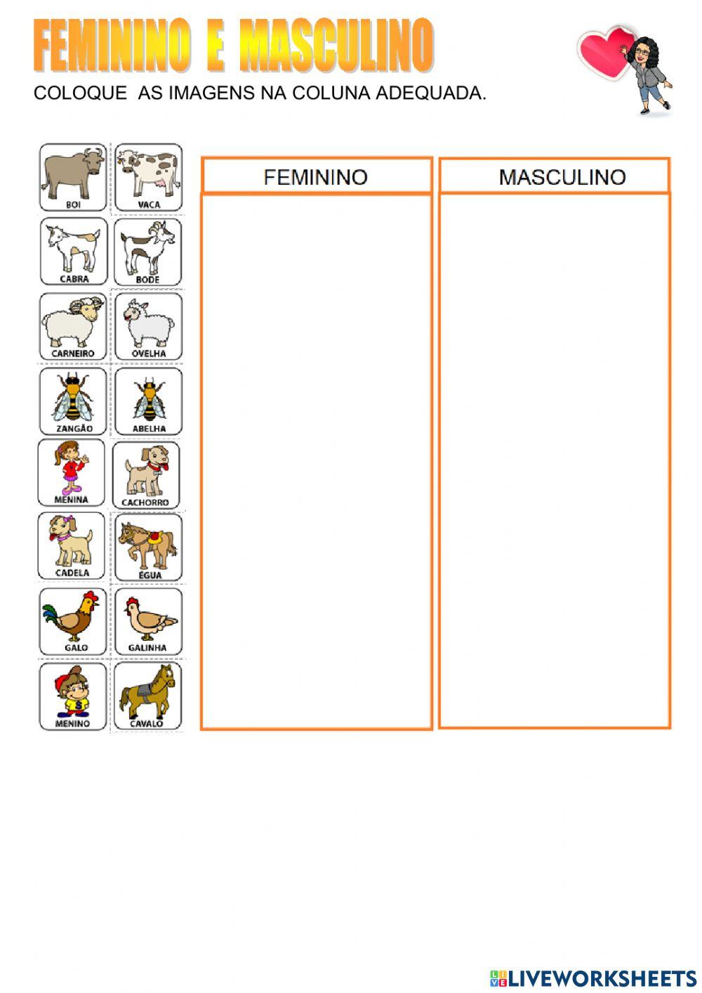 Feminino e Masculino