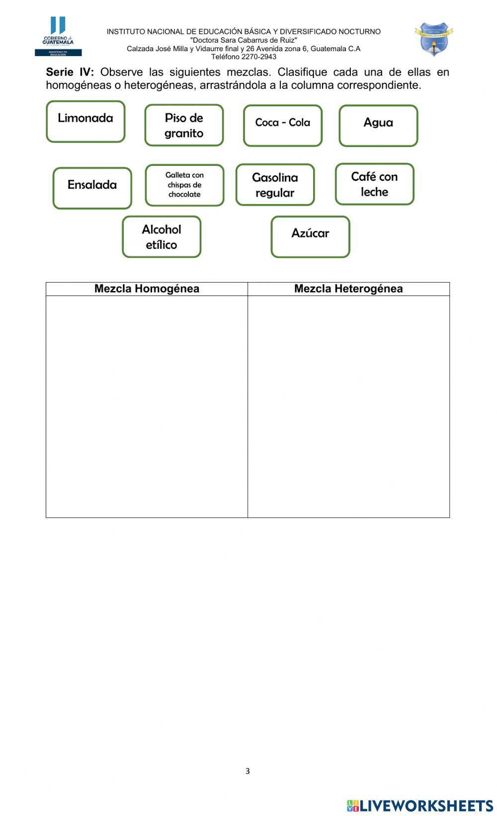 Compuestos químicos