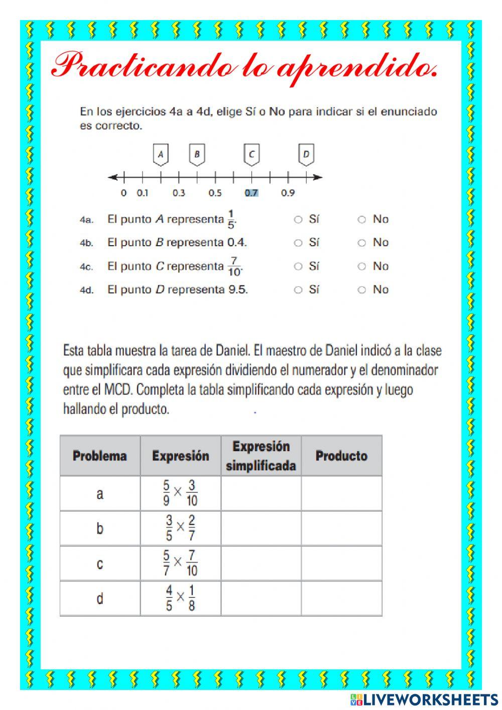Practicando lo aprendido