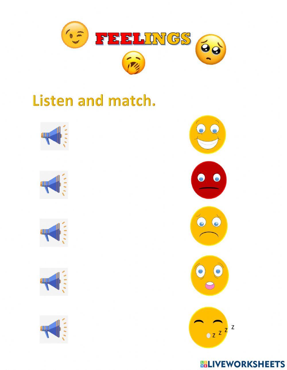 Feelings and Emotions