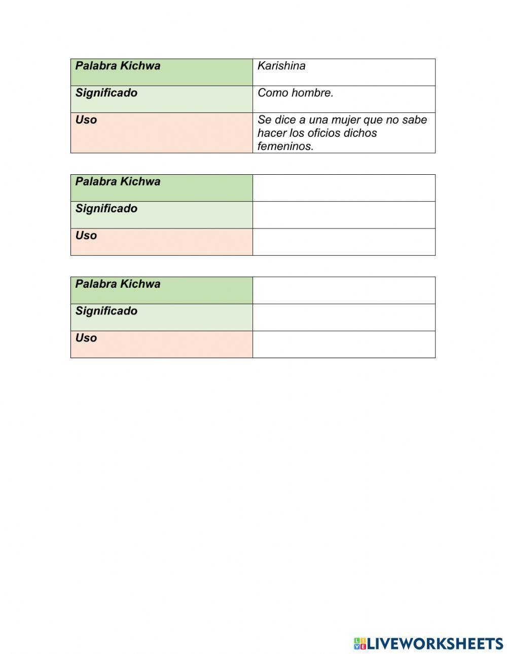 El castellano se enriquece con las lenguas originarias