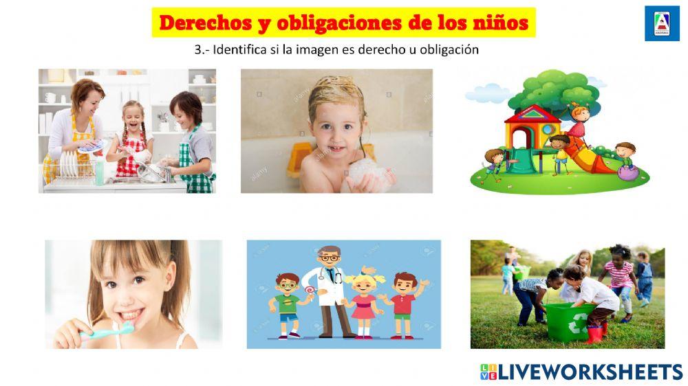 Derechos y obligaciones de los niños
