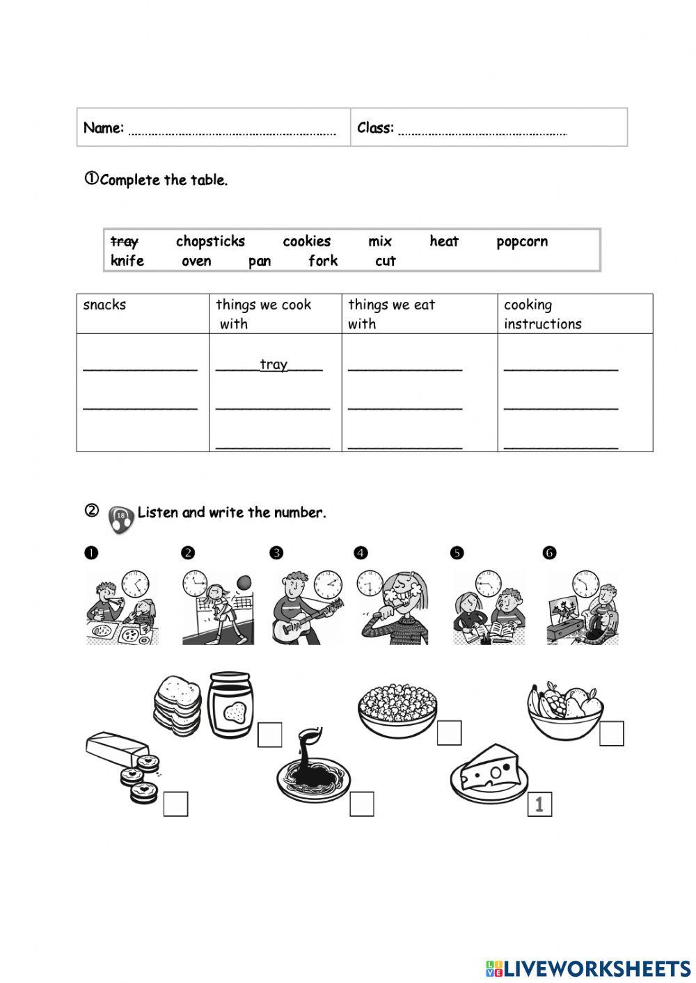 Quimestral Test 2- 7th grade