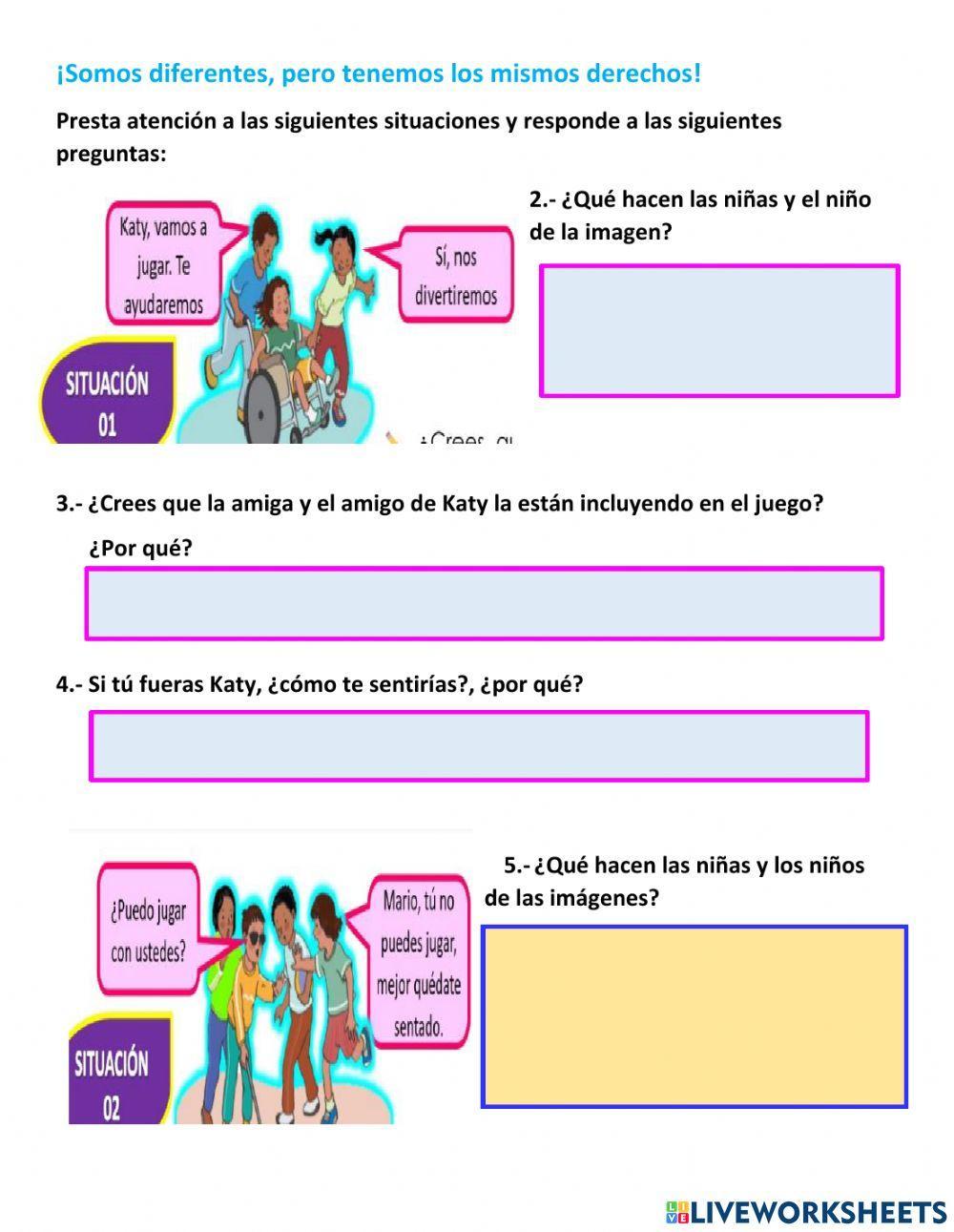 Somos diferentes , somos iguales