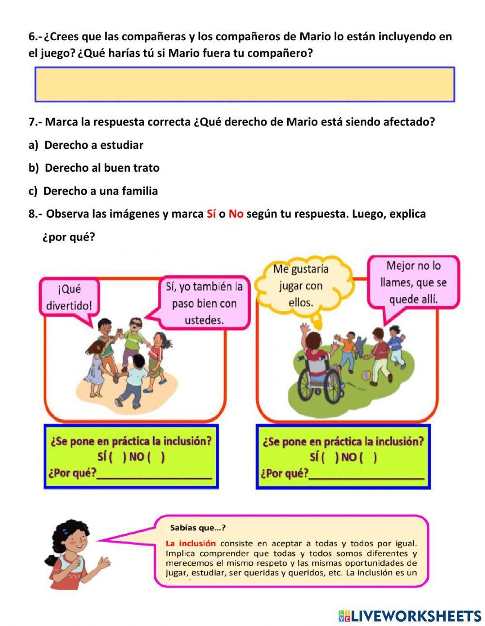 Somos diferentes , somos iguales