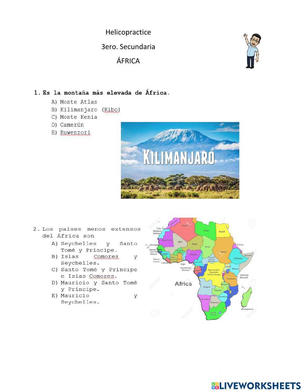 Geografia de África