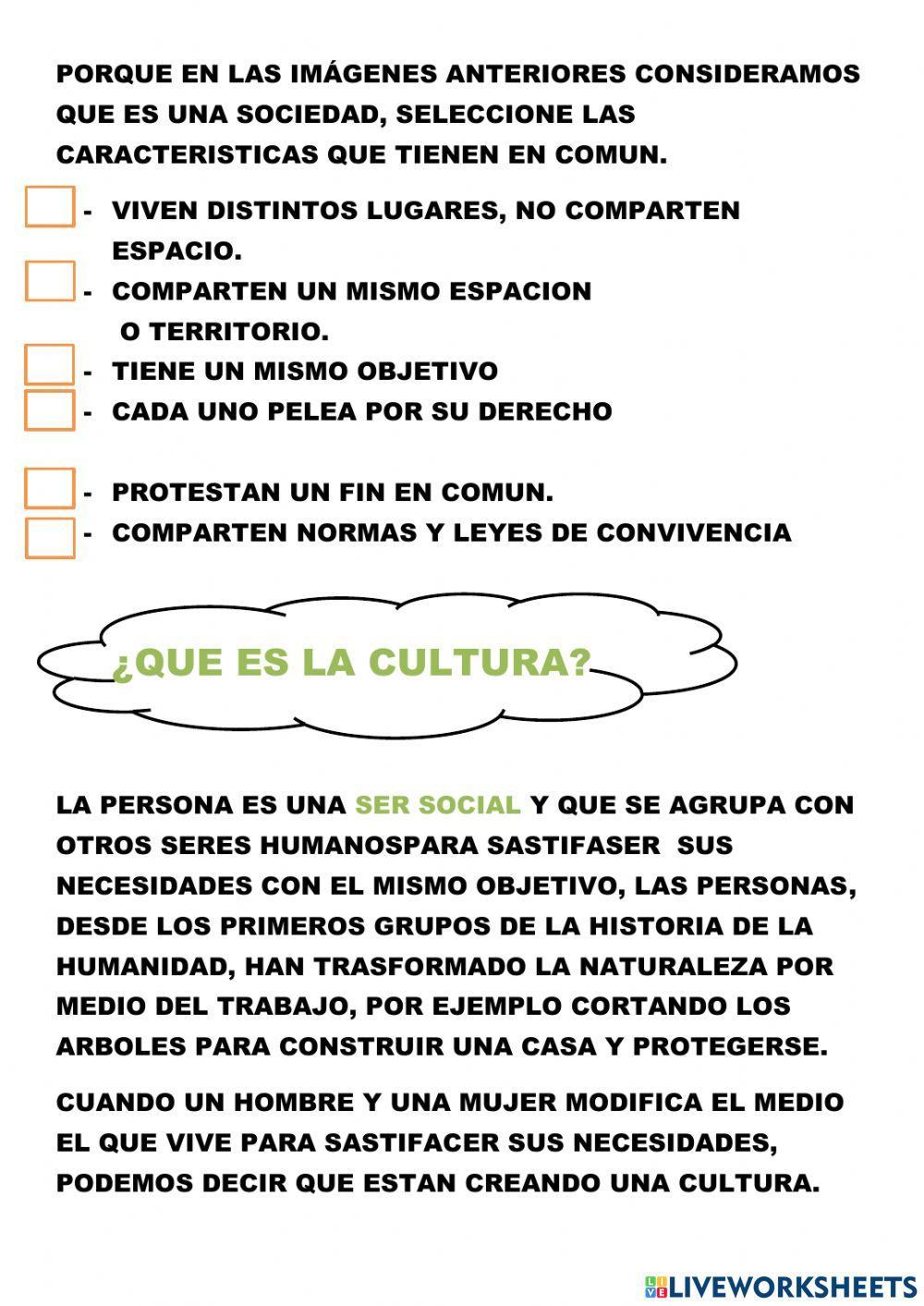 Las personas: un ser social