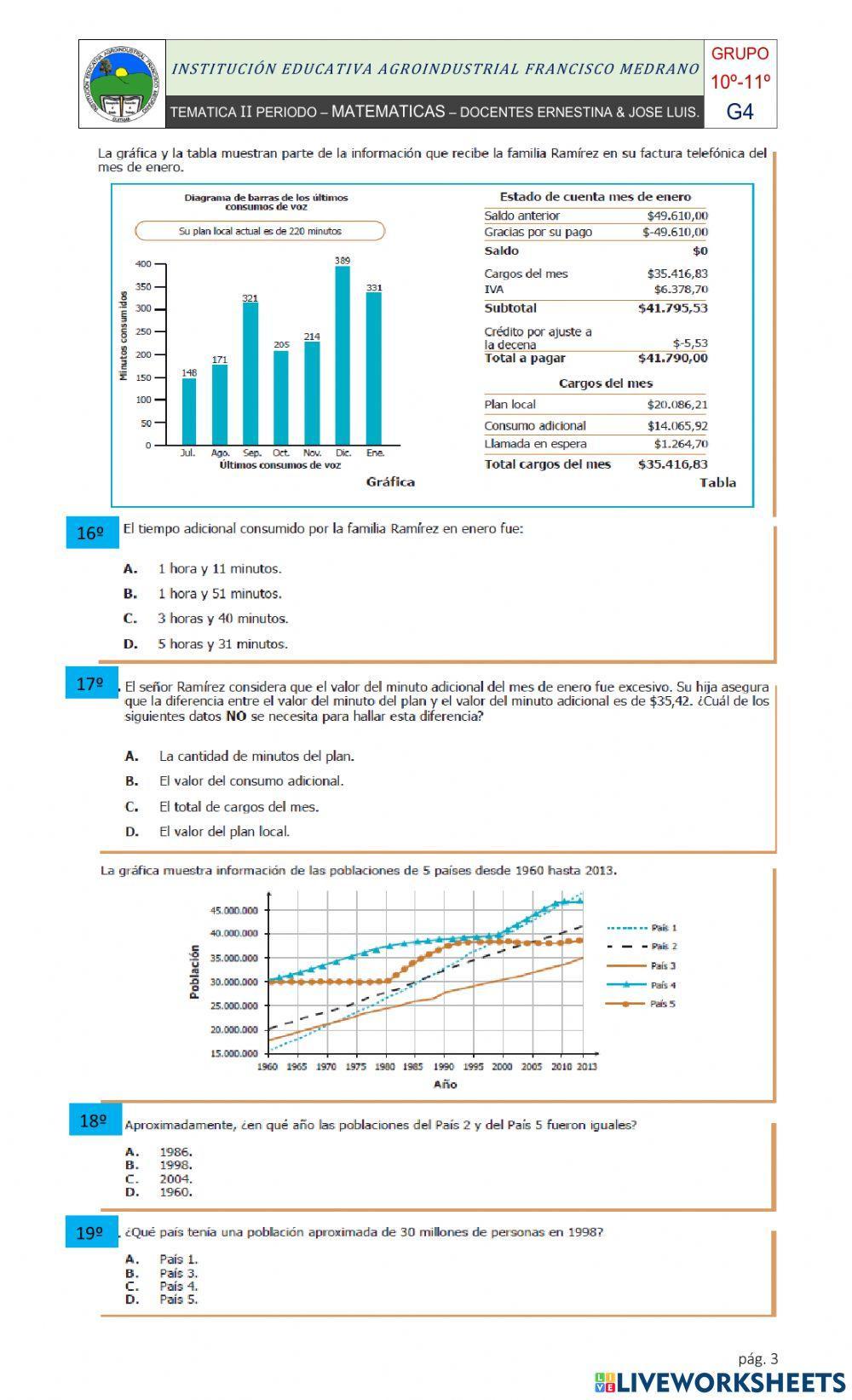 RETOS MATEMATICOS GRADO 10 Y 11 SEGUNDO PERIODO.