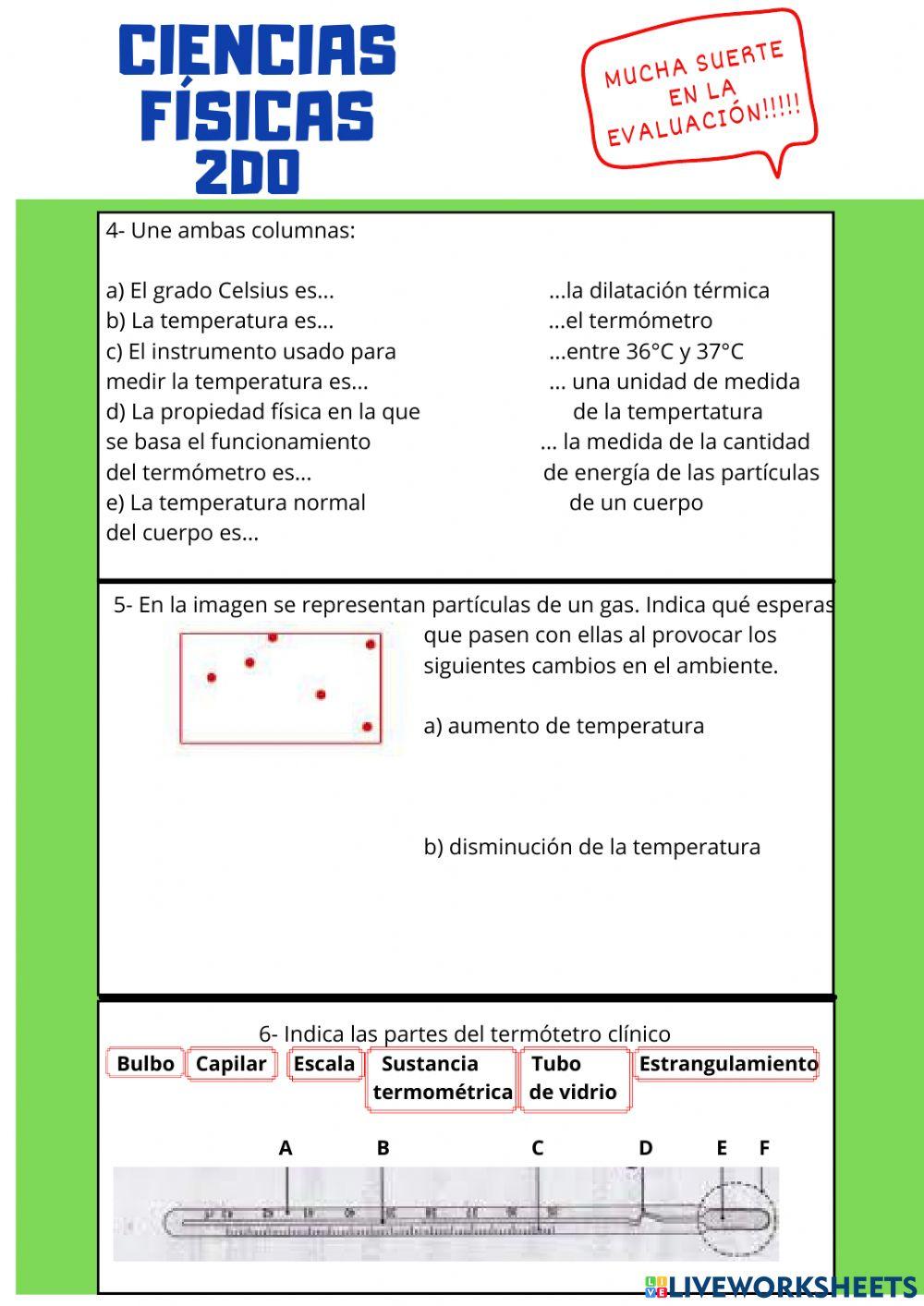 Temperatura Termómetros Propiedades