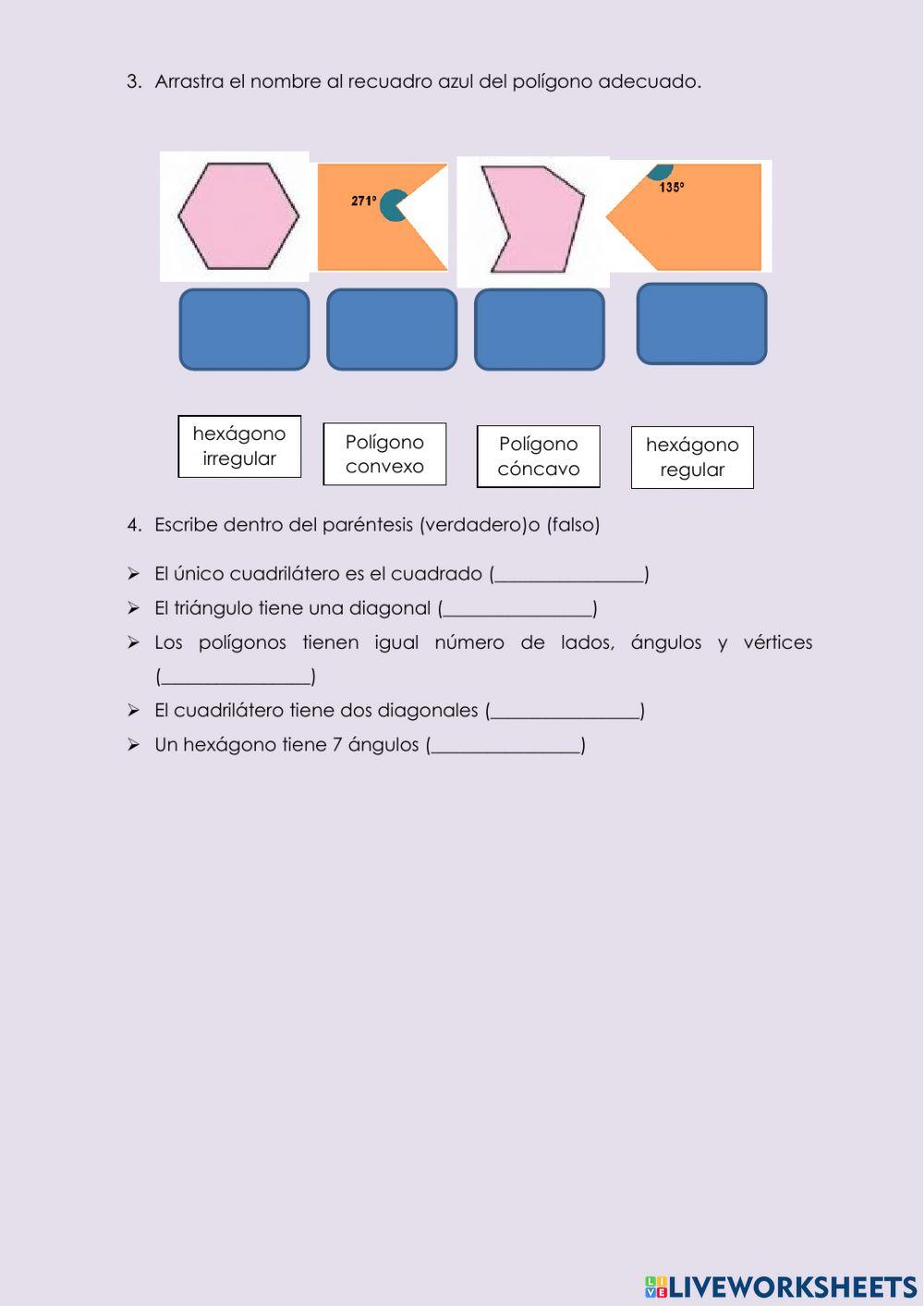 Polígonos y sus partes