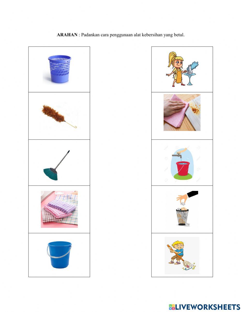 fungsi alatan kebersihan