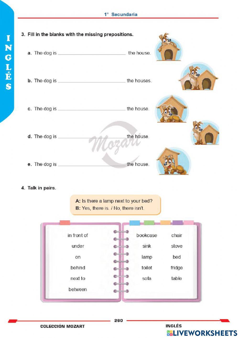 Unidad 4 - inglés 1°