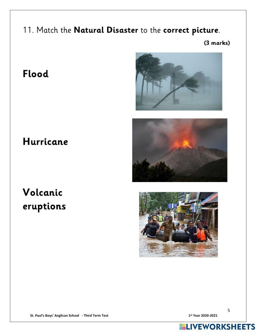 Social Studies End of Term Test Term 3- 2021