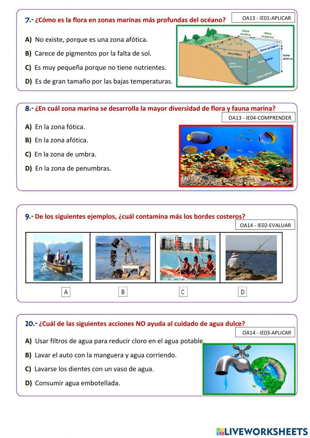 Evaluación Final - Ciencias Naturales