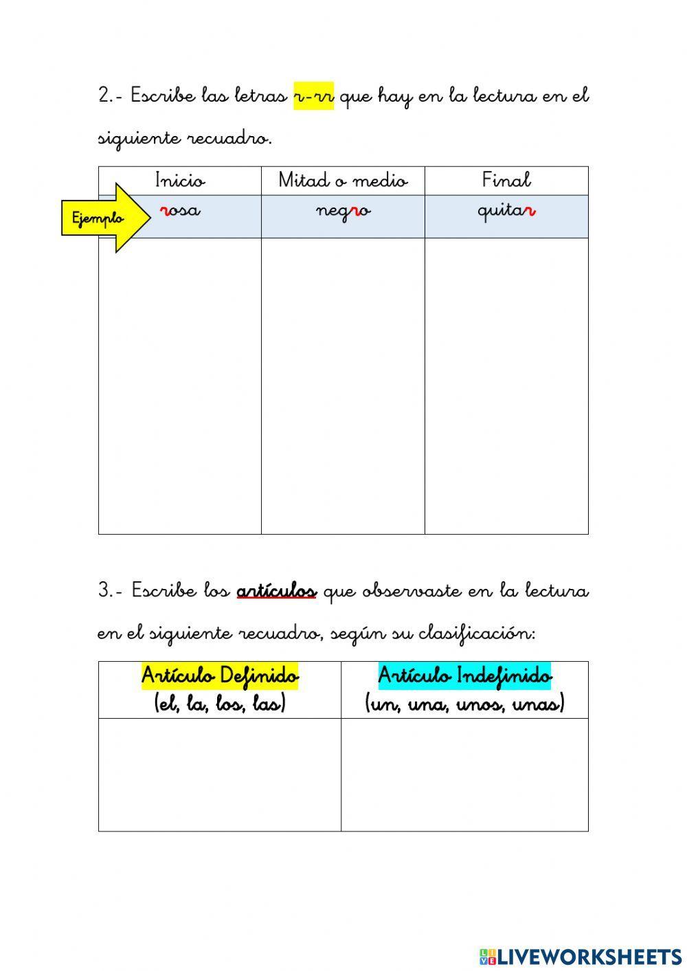 Actividad 11 Comprensión Lectora Personalizado