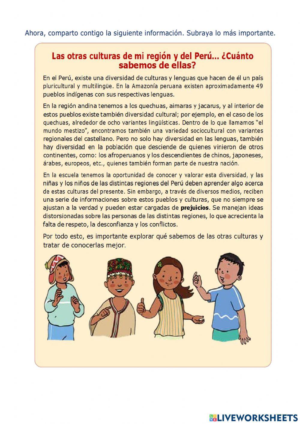 ¿Por qué es importante conocer los saberes y las costumbres de las personas de otros lugares?