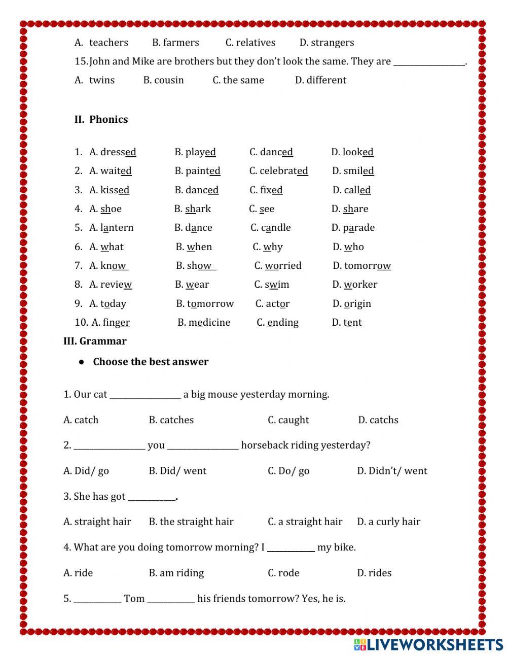 Sm1 - eow4 - u1,2,3,4