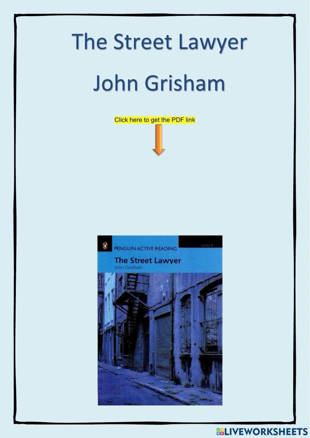 The Street Lawyer portada