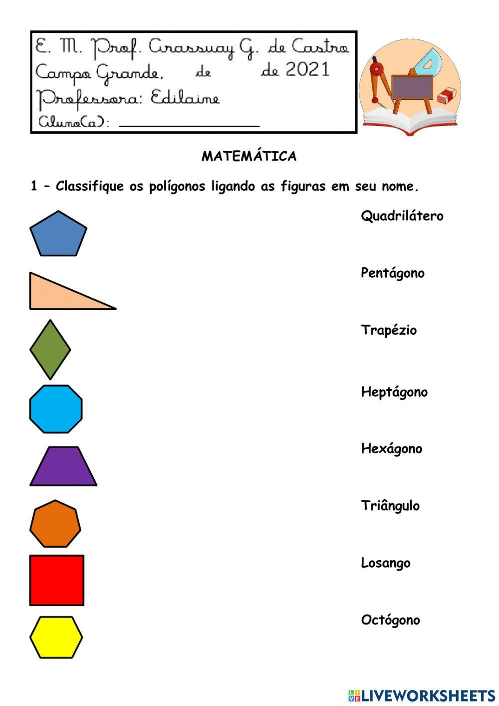 Polígonos e Perímetro