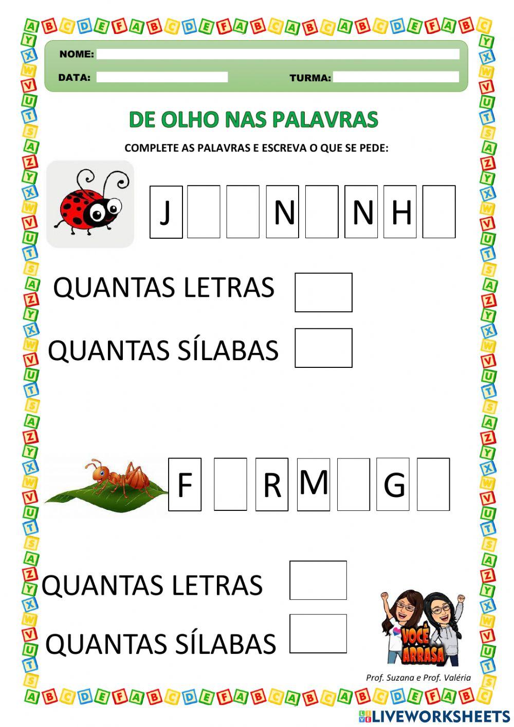 De Olho nas Palavras