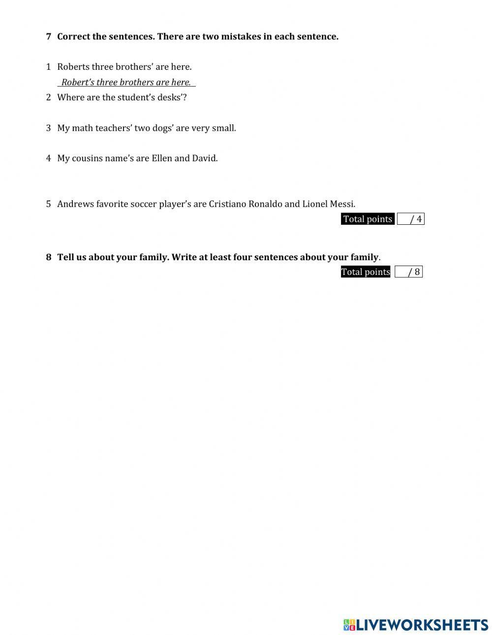 Metro Starter test Unit 2