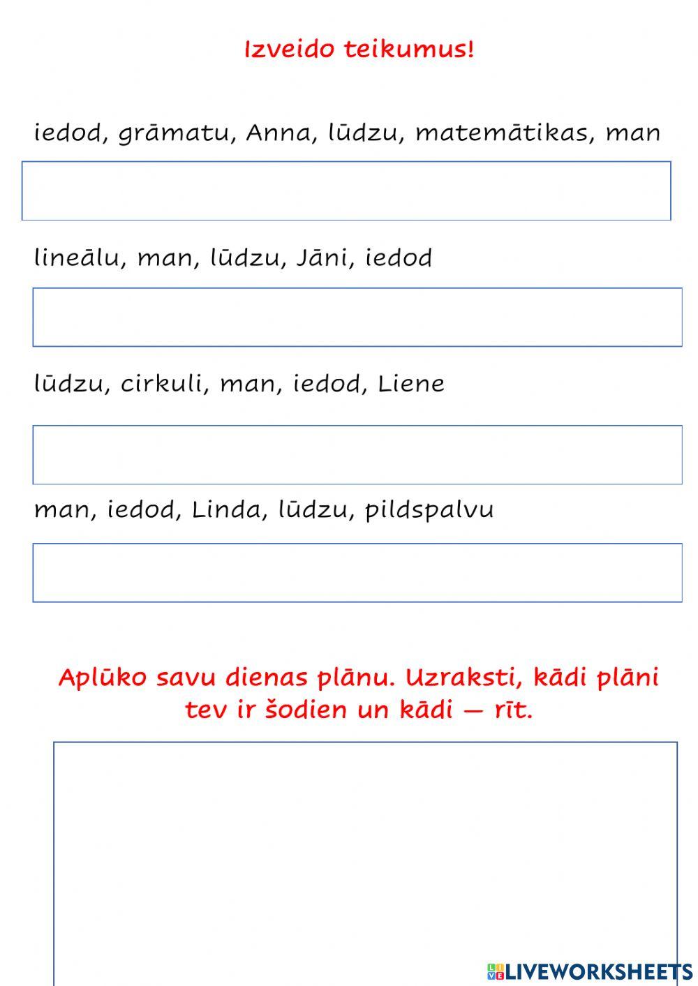 AV-40. (42.) +ģenetīvs, darb.v. nāk. un pag.