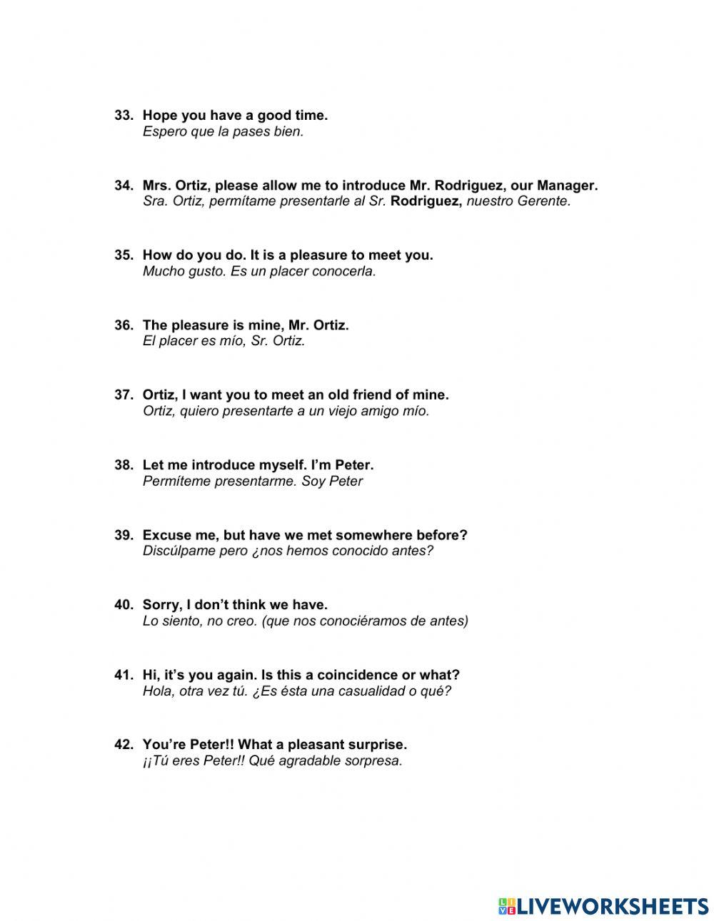 Communication 1 listening