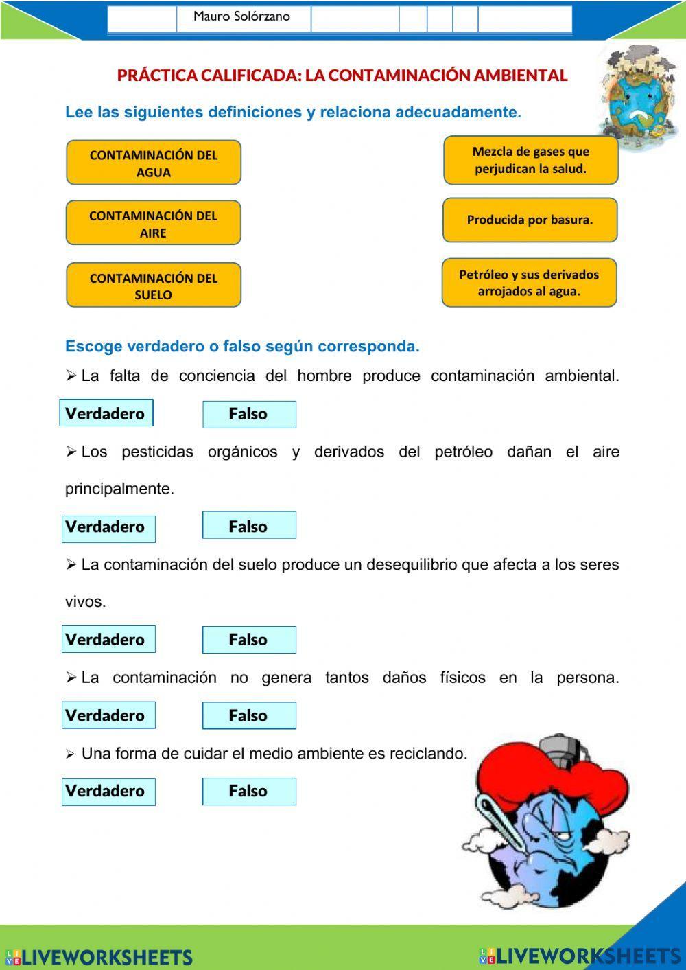 Contaminacion ambiental